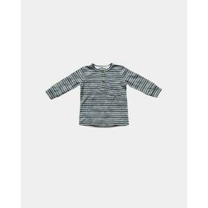 NEW BABYSPROUTS kid's bamboo henley sweater in pine